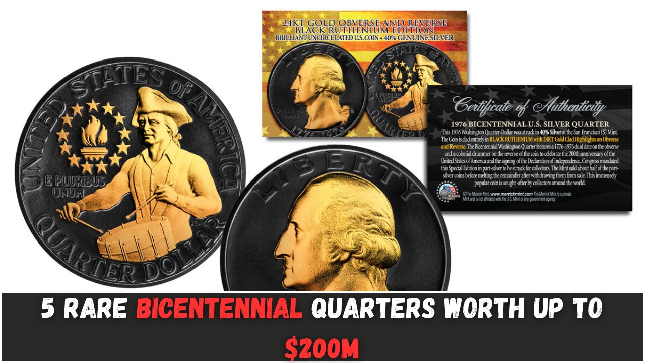 5 Rare Bicentennial Quarter